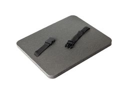 Сидіння туристичне з засувкою Lanor 350х300х10 мм Сіре